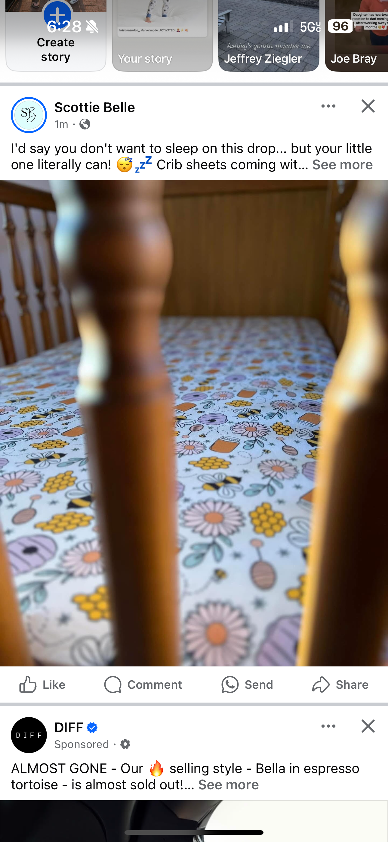 Sweet Honey Bee: Crib Sheet