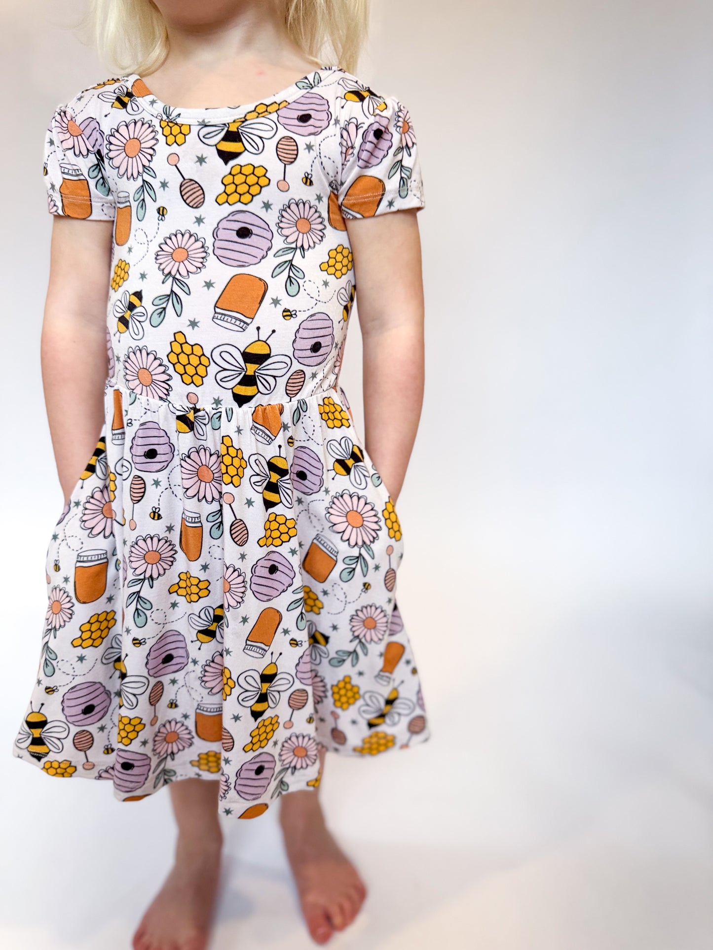 Sweet Honey Bee: Skater Dress