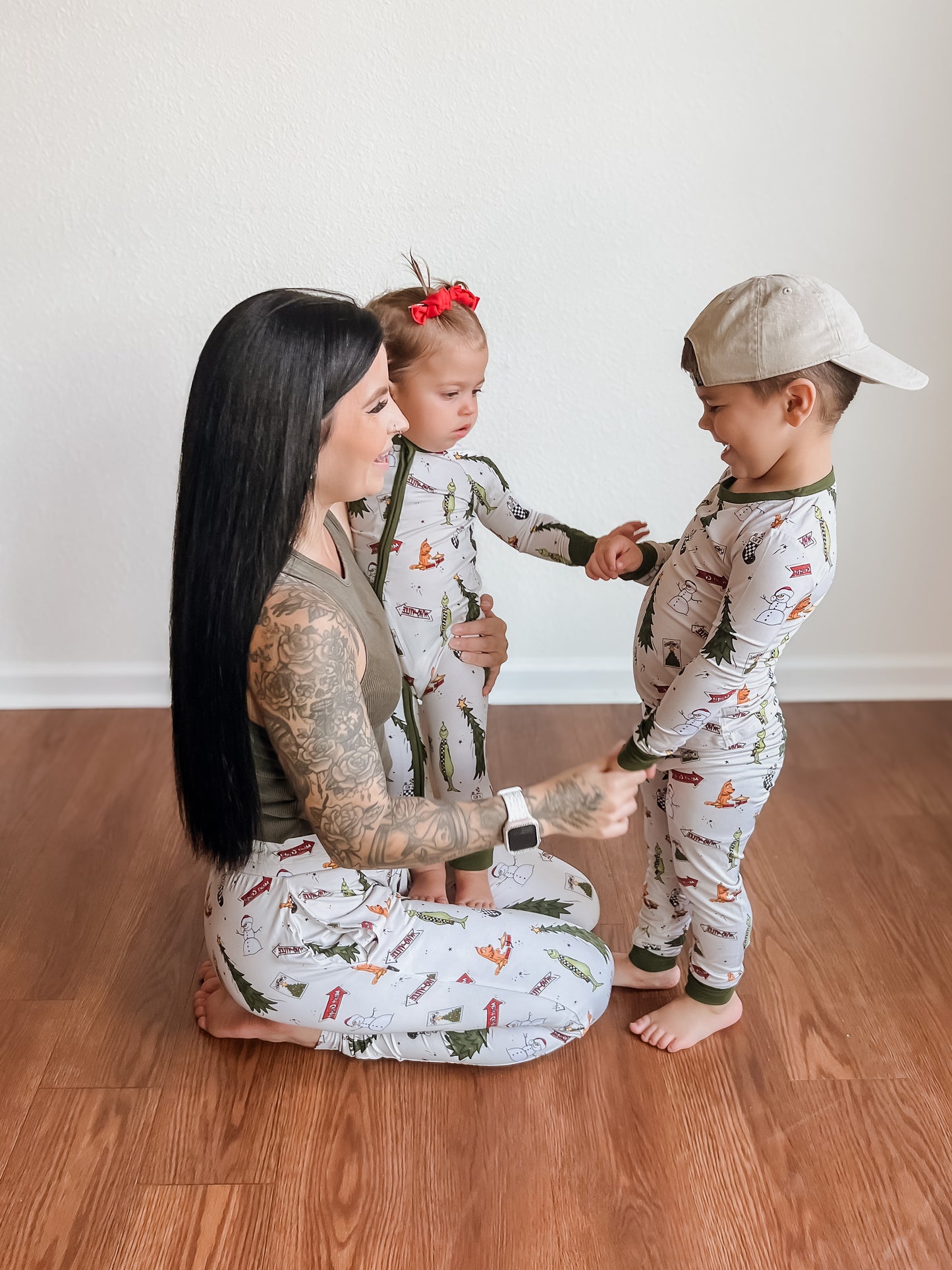 "Holiday-Hooby-Whaty" Mom Jogger