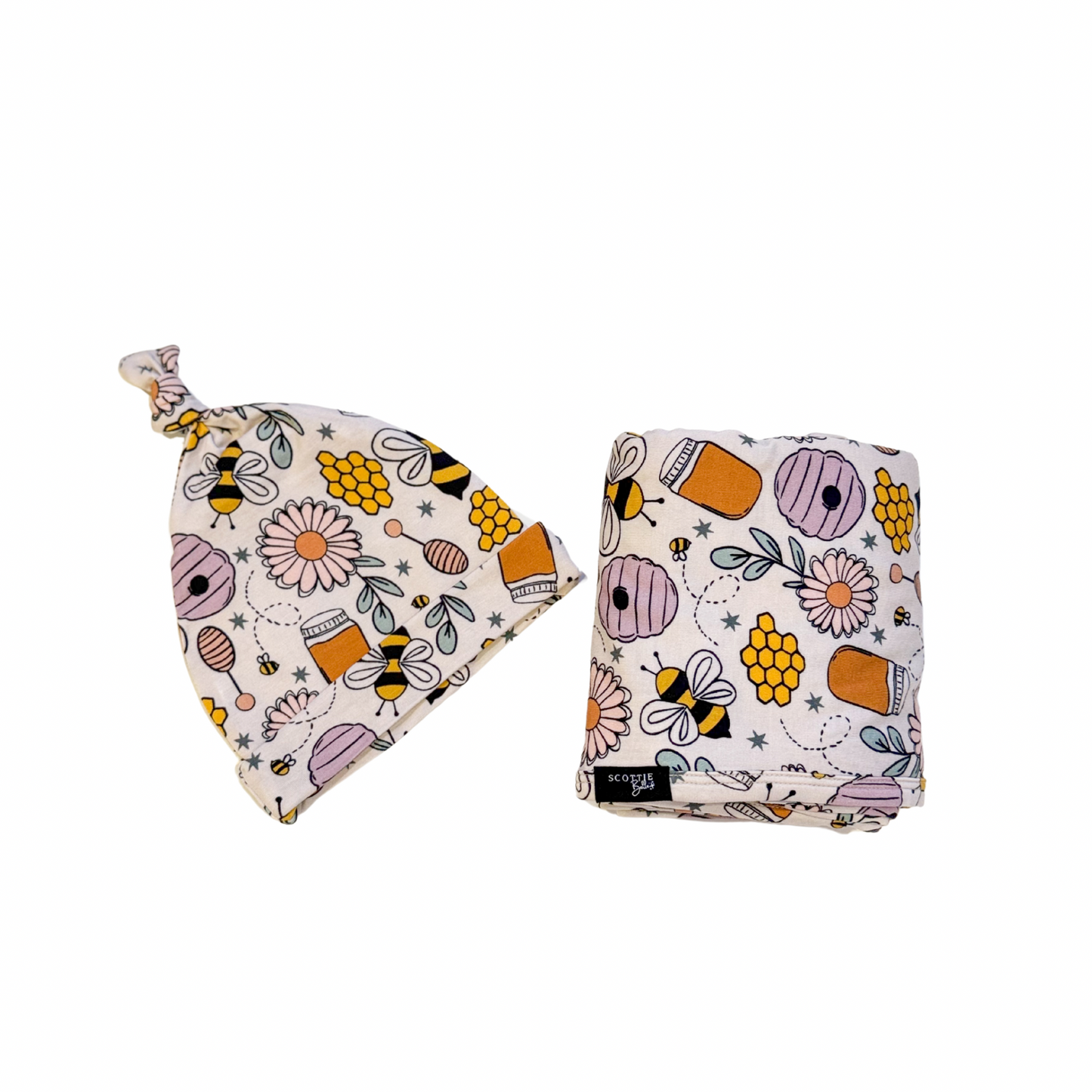Sweet Honey Bee: Swaddle Set