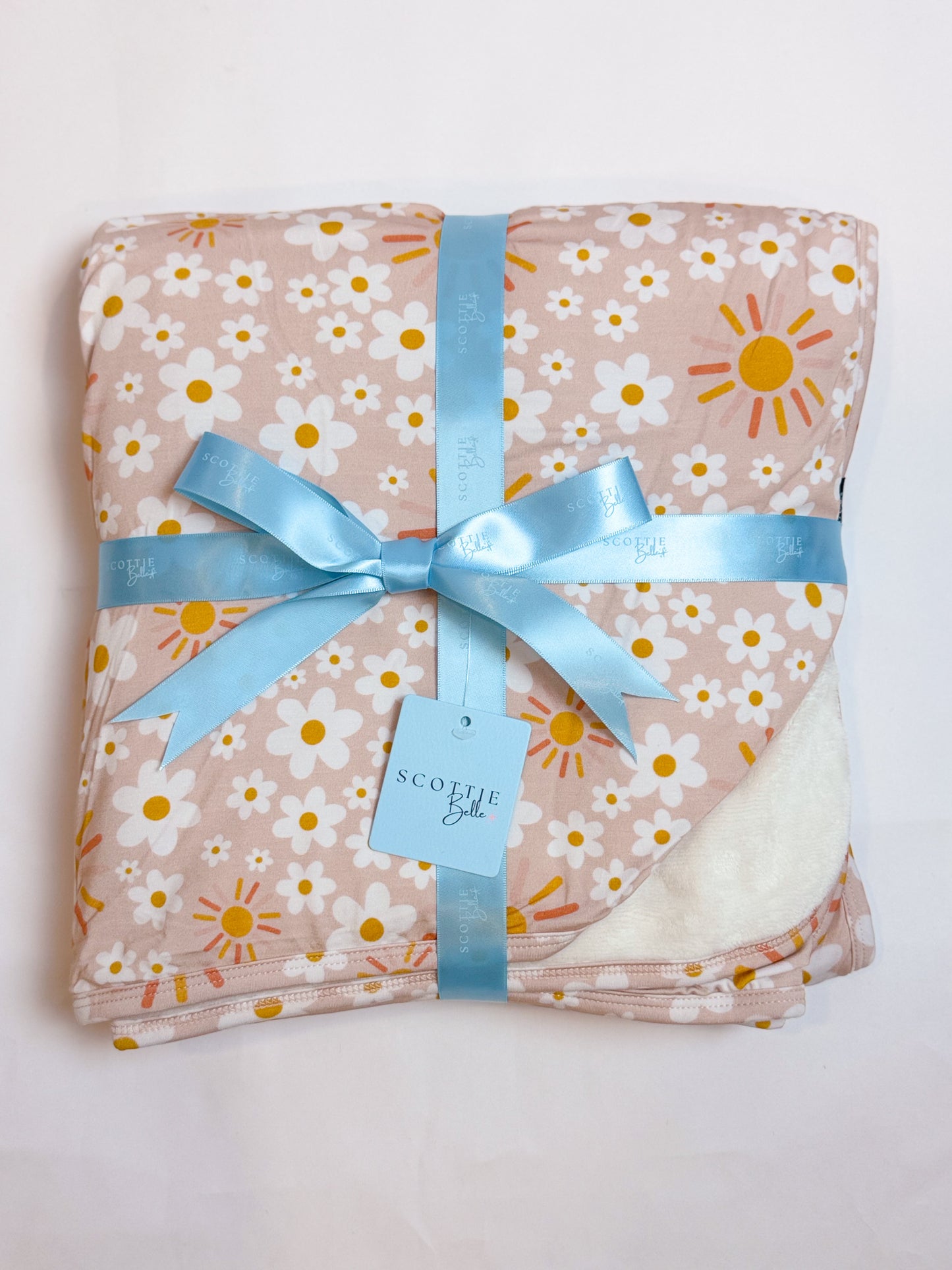 Sun Daised: Light Velvet Plush Blanket