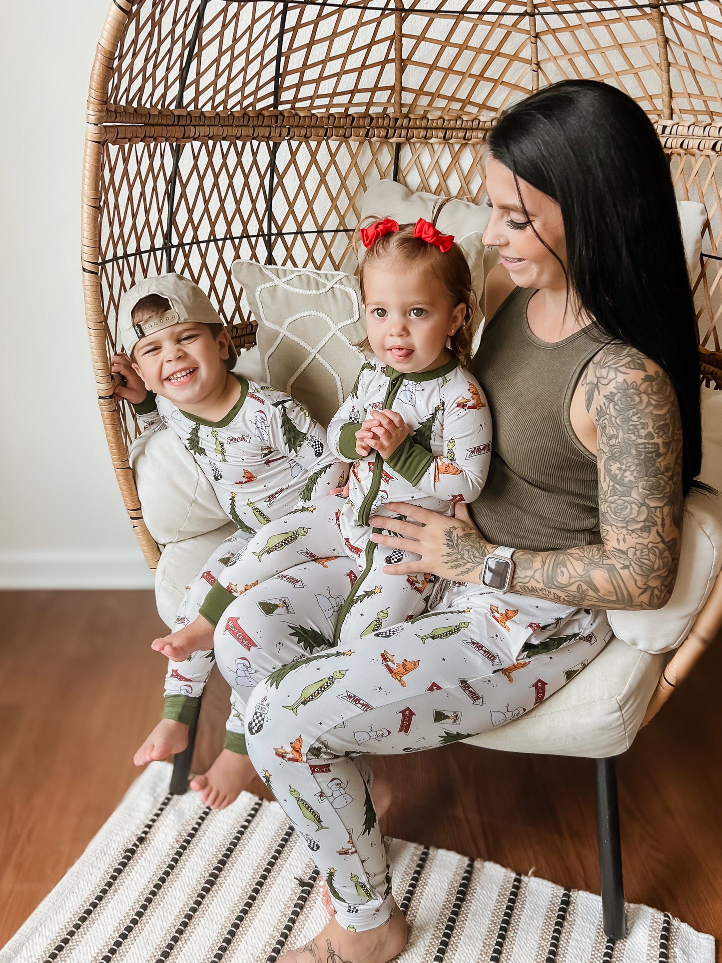 "Holiday-Hooby-Whaty" Mom Jogger