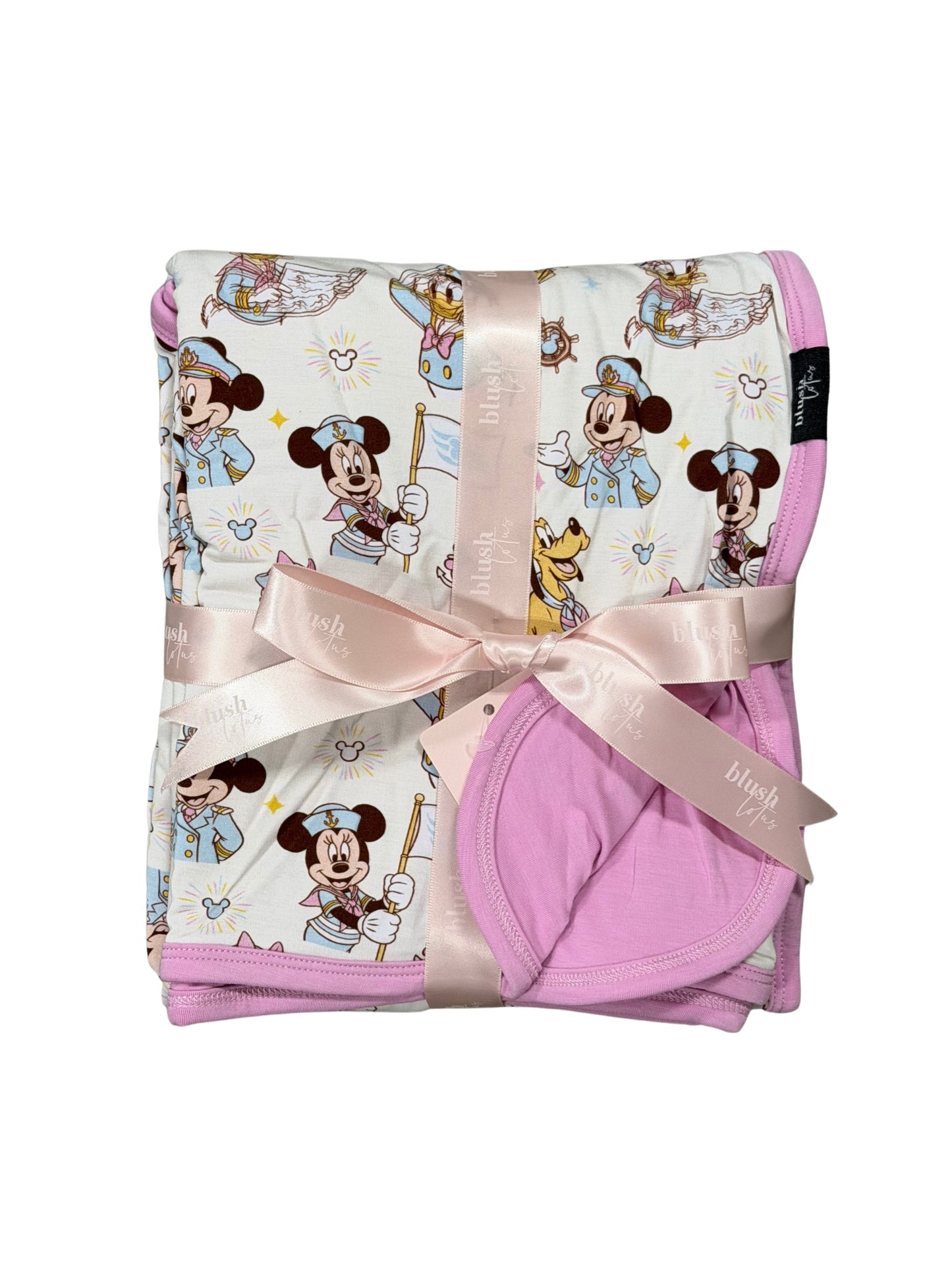 (PINK) Adventure Ahoy - Blanket