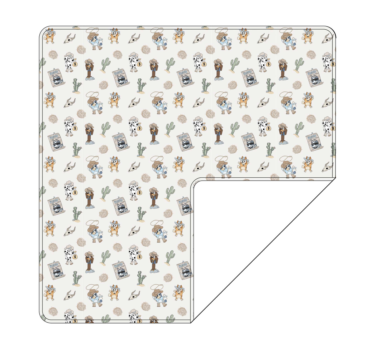 Tumbleweed Tails - Lightweight Blanket
