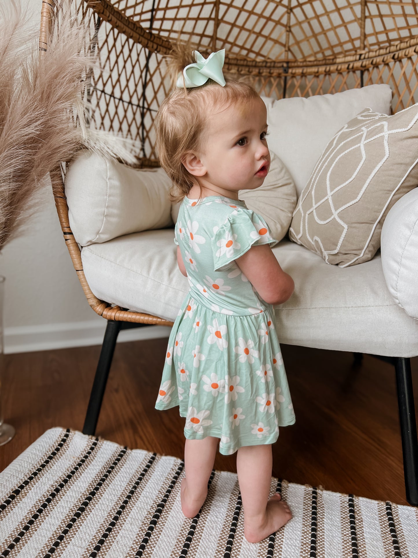 Darling Daisy: Bodysuit Twirl Dress