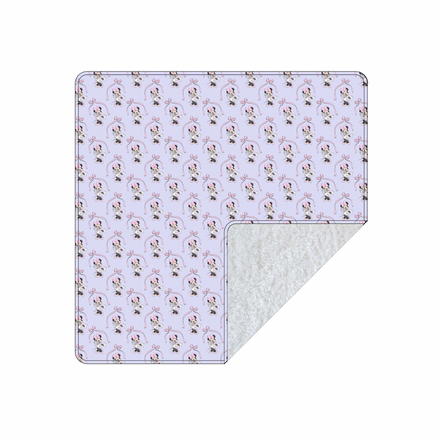 Bouquet Babe: Plush Blanket