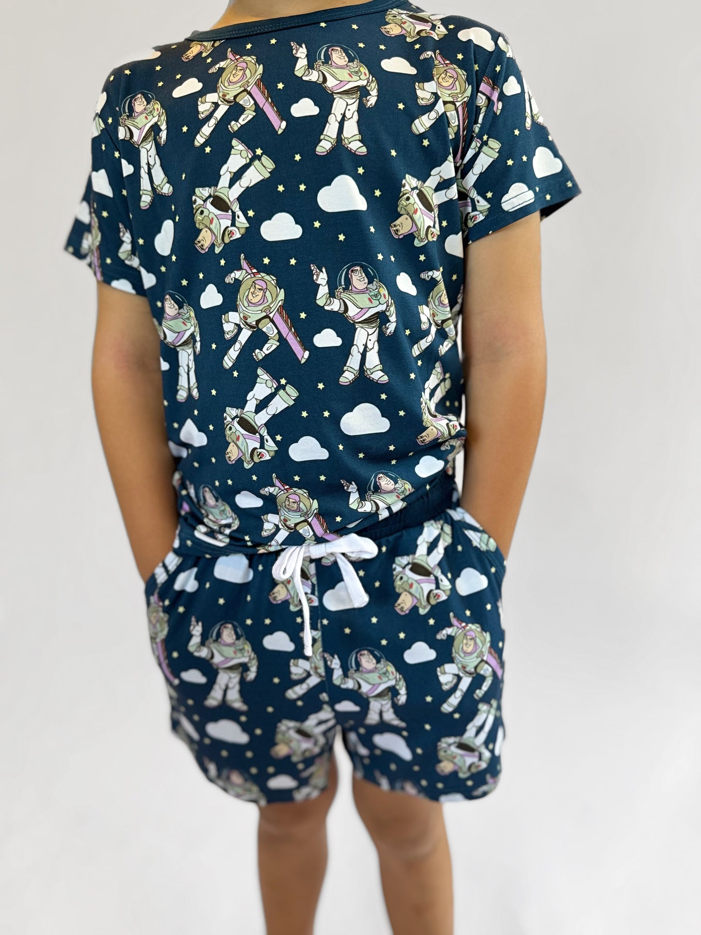 Galactic Dreams: Pocket Short & Tee