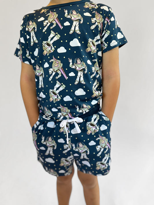 Galactic Dreams: Pocket Short & Tee