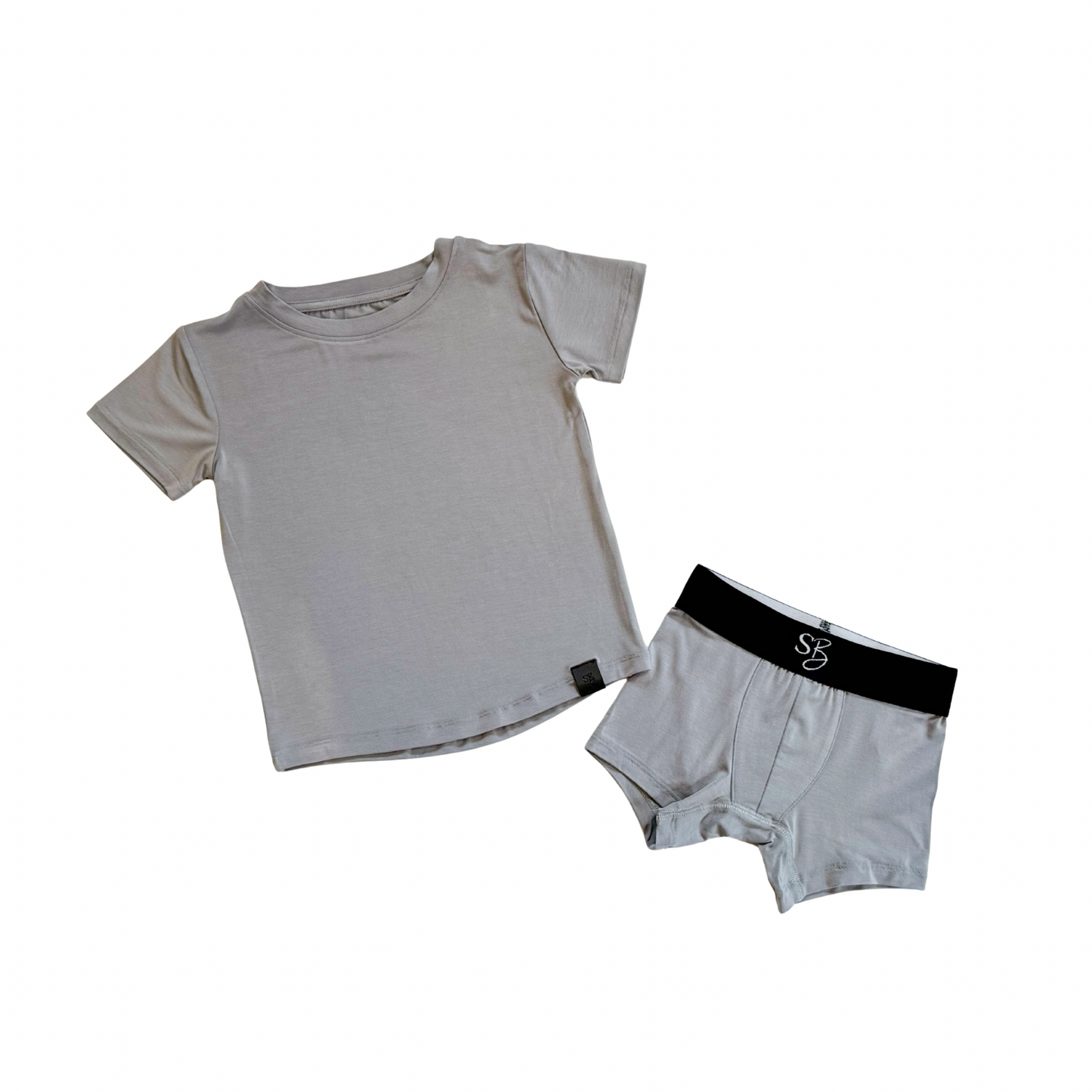 Boxer Brief: Light Grey