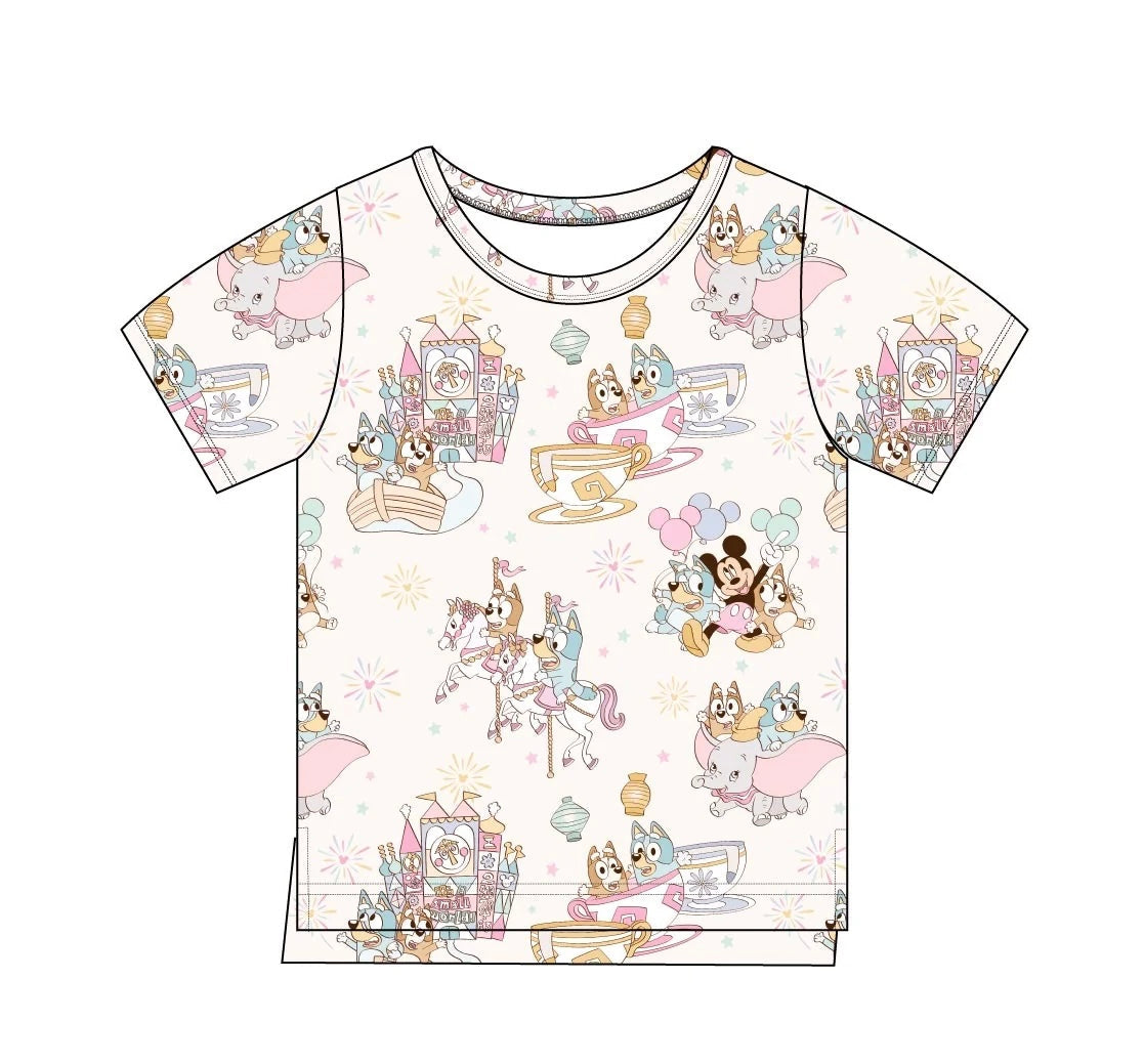 Pastel Park - Bamboo Tee
