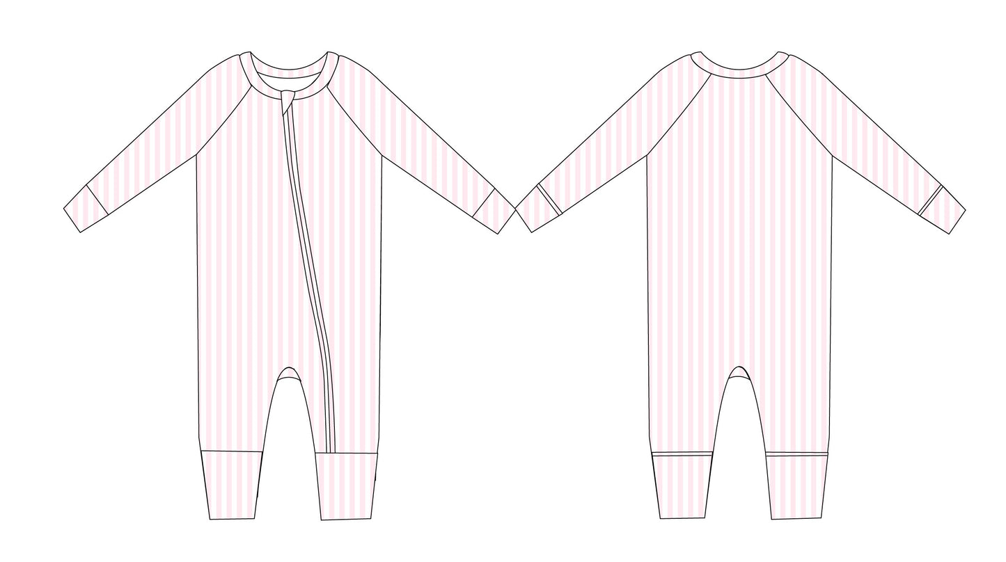 Pink Stripes - Zippy