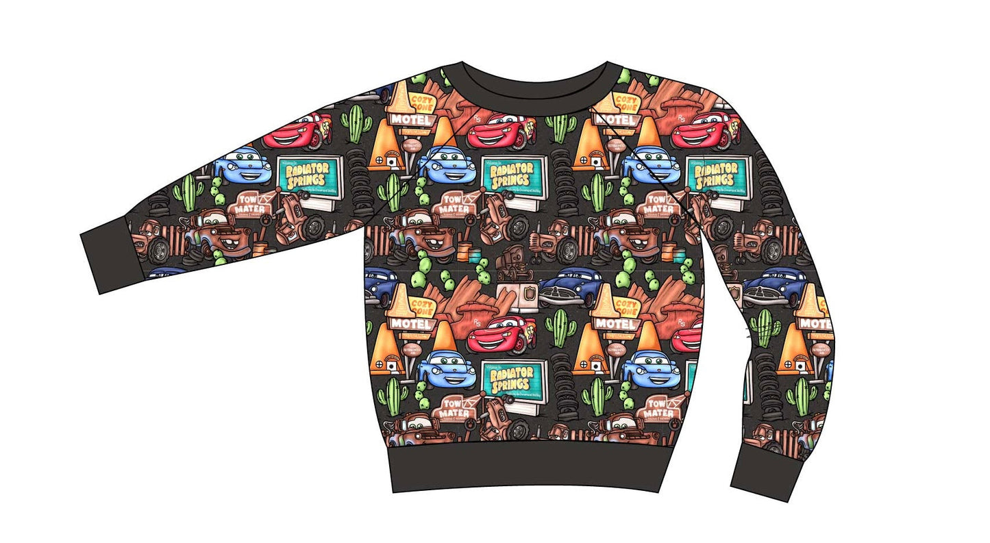 Cozy Cone Adventures - Bamboo Terry Sweatshirt