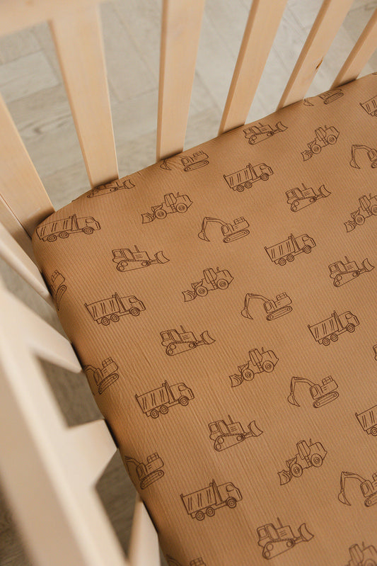 Construction (ribbed) - Crib Sheet