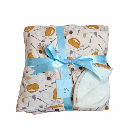 Let's Par-Tee: Light Velvet Plush Blanket