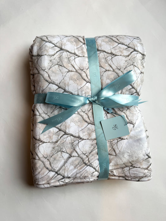 Whiteout: Velvet Plush Blanket