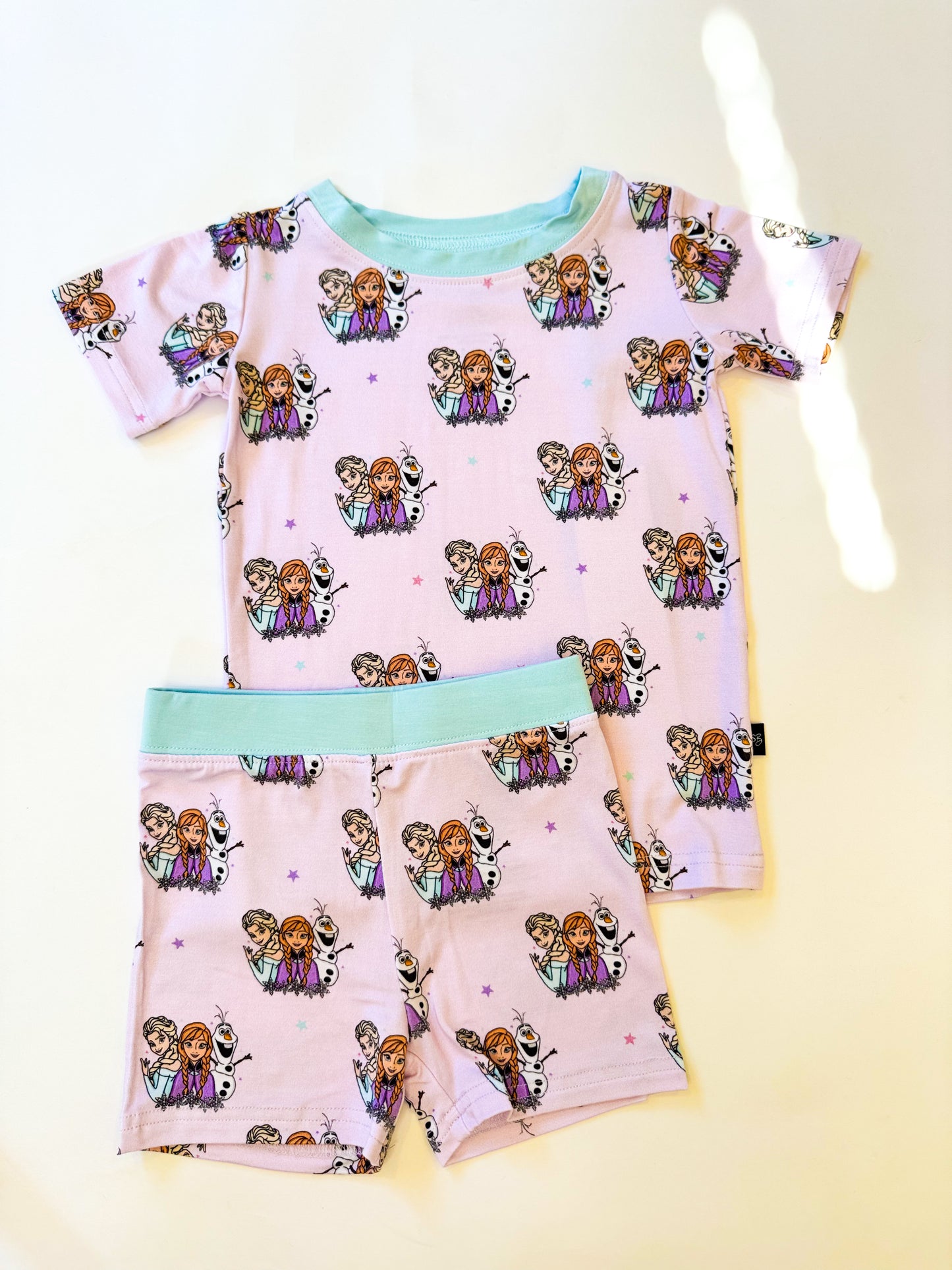 Pink Frost: Short & Tee