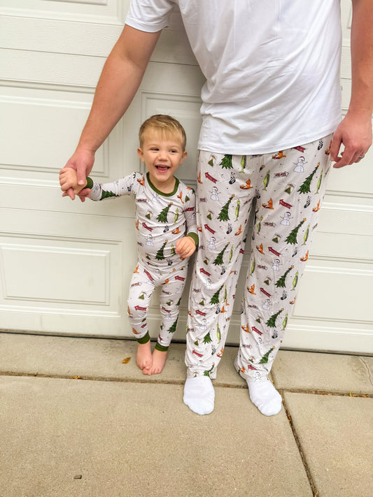 "Holiday-Hooby-Whaty" Dad Pants