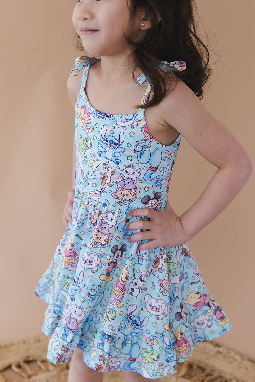 Magical Mashup - Twirl Mini Dress