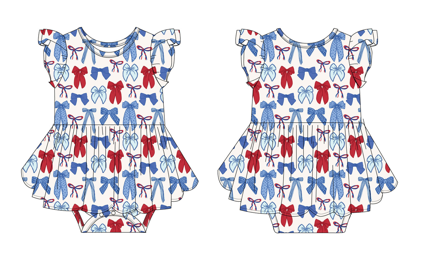 Tied & True: Bodysuit Twirl Dress