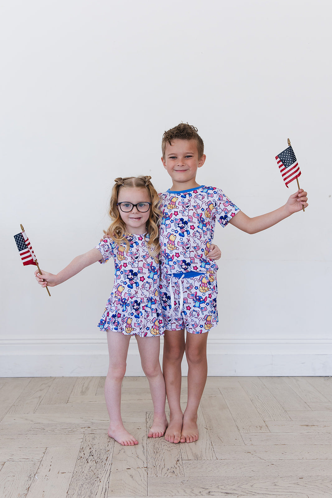 Star Spangled Squad - Bodysuit Dress