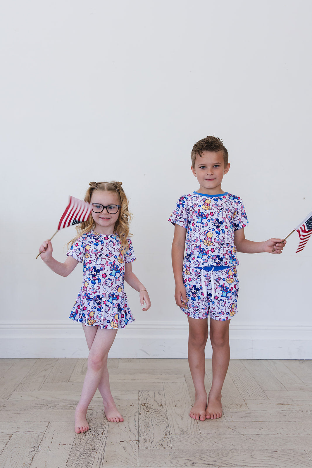 Star Spangled Squad - Bodysuit Dress