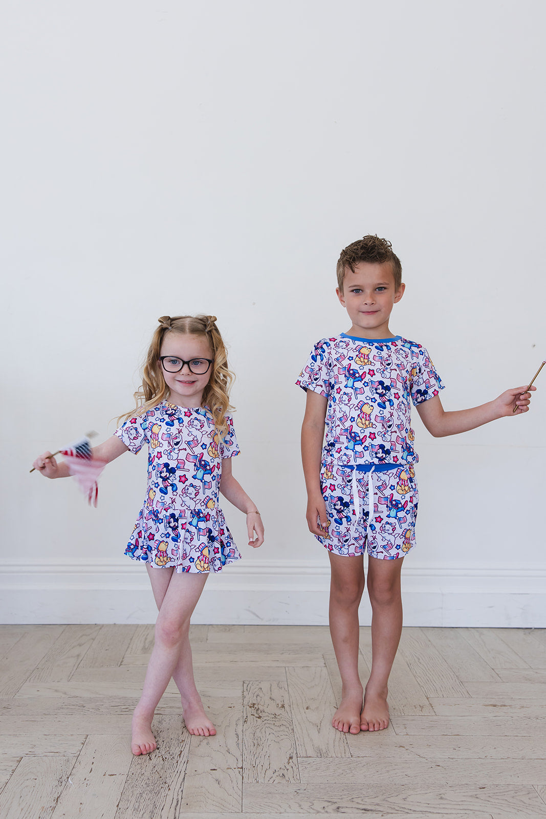 Star Spangled Squad - Bodysuit Dress