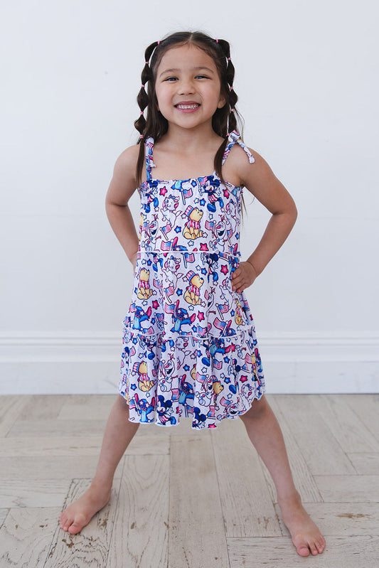 Star Spangled Squad - Tiered Dress