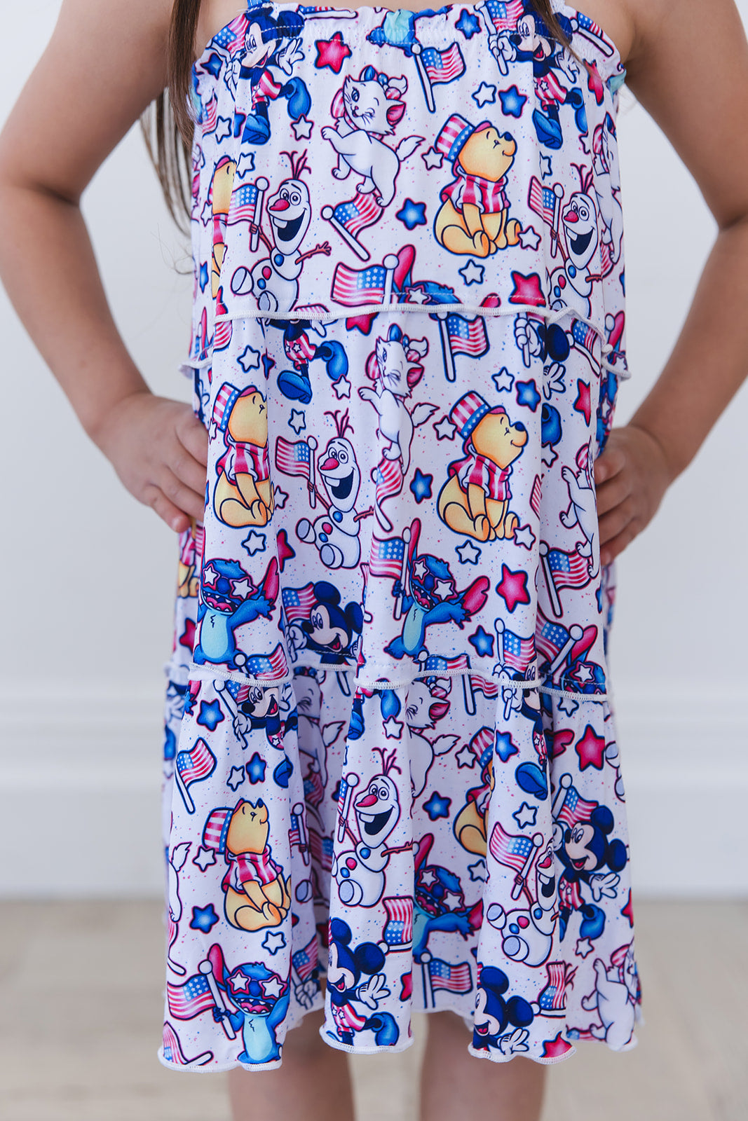 Star Spangled Squad - Tiered Dress