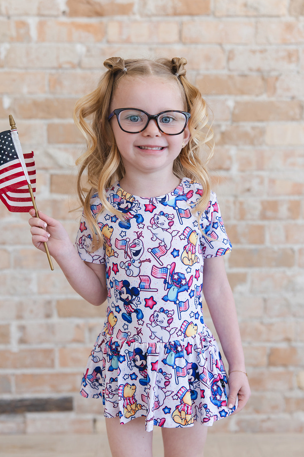Star Spangled Squad - Bodysuit Dress