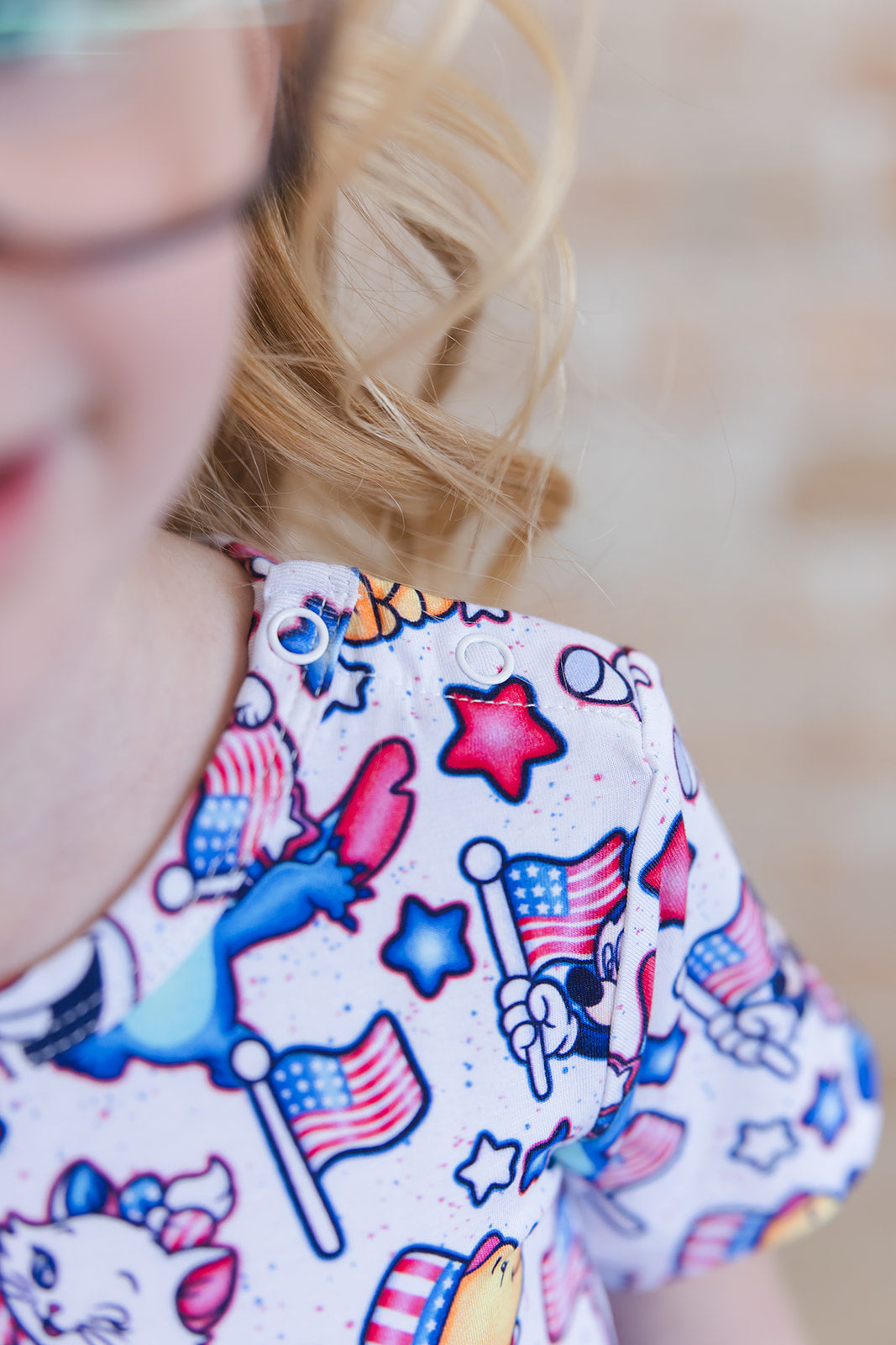 Star Spangled Squad - Bodysuit Dress