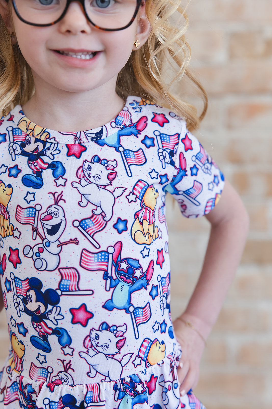 Star Spangled Squad - Bodysuit Dress