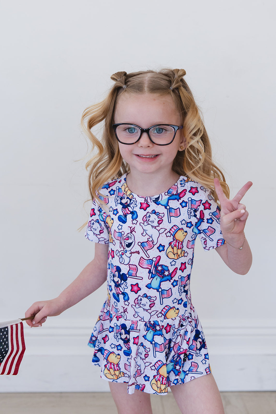 Star Spangled Squad - Bodysuit Dress