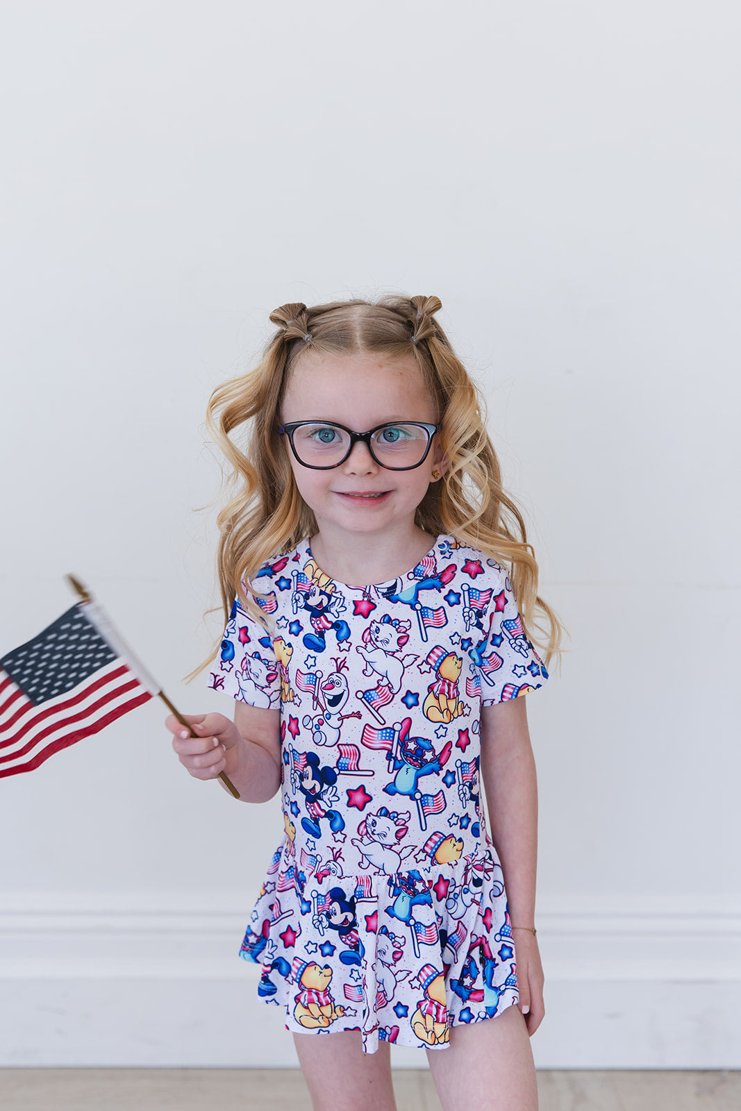 Star Spangled Squad - Bodysuit Dress