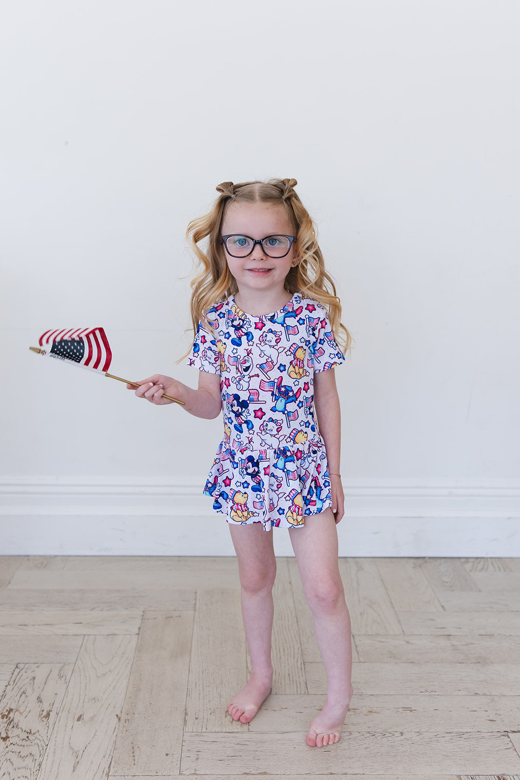 Star Spangled Squad - Bodysuit Dress