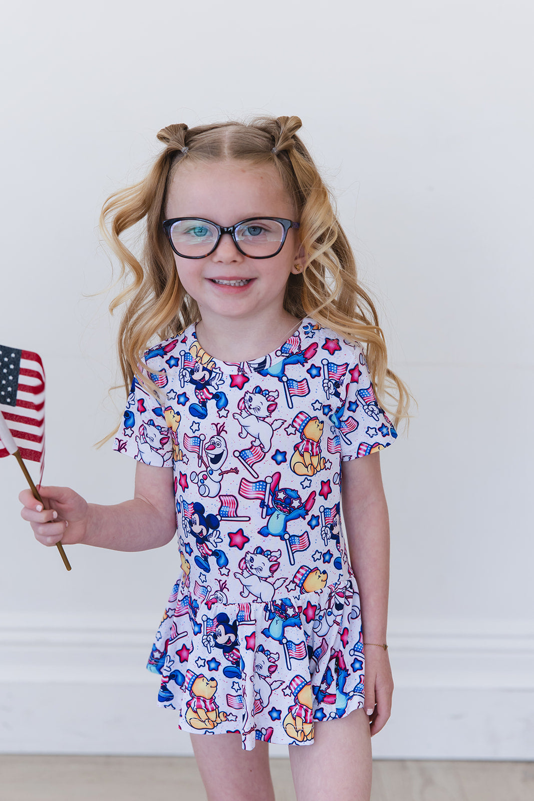 Star Spangled Squad - Bodysuit Dress