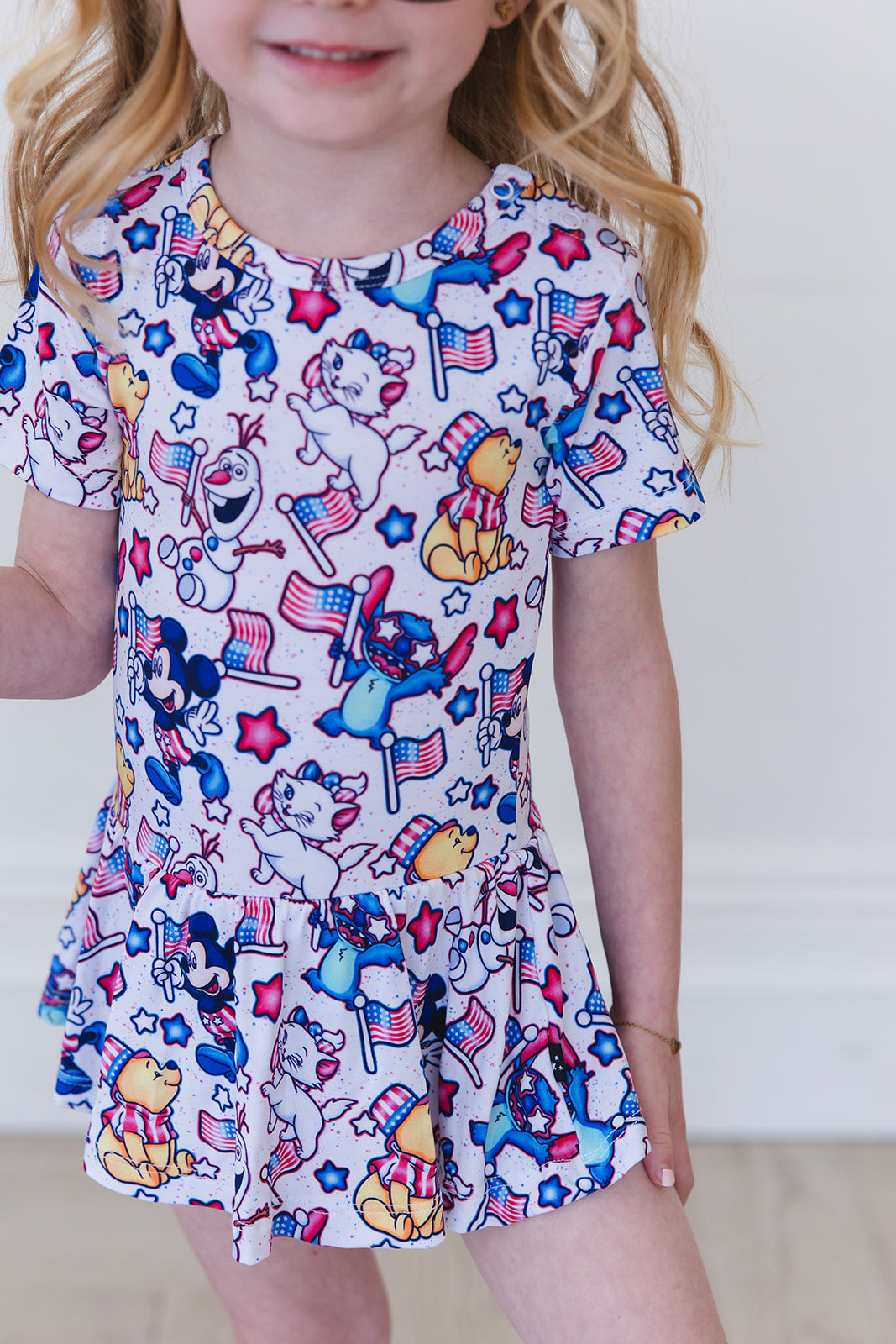 Star Spangled Squad - Bodysuit Dress