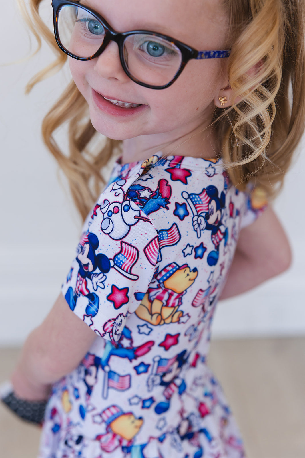 Star Spangled Squad - Bodysuit Dress