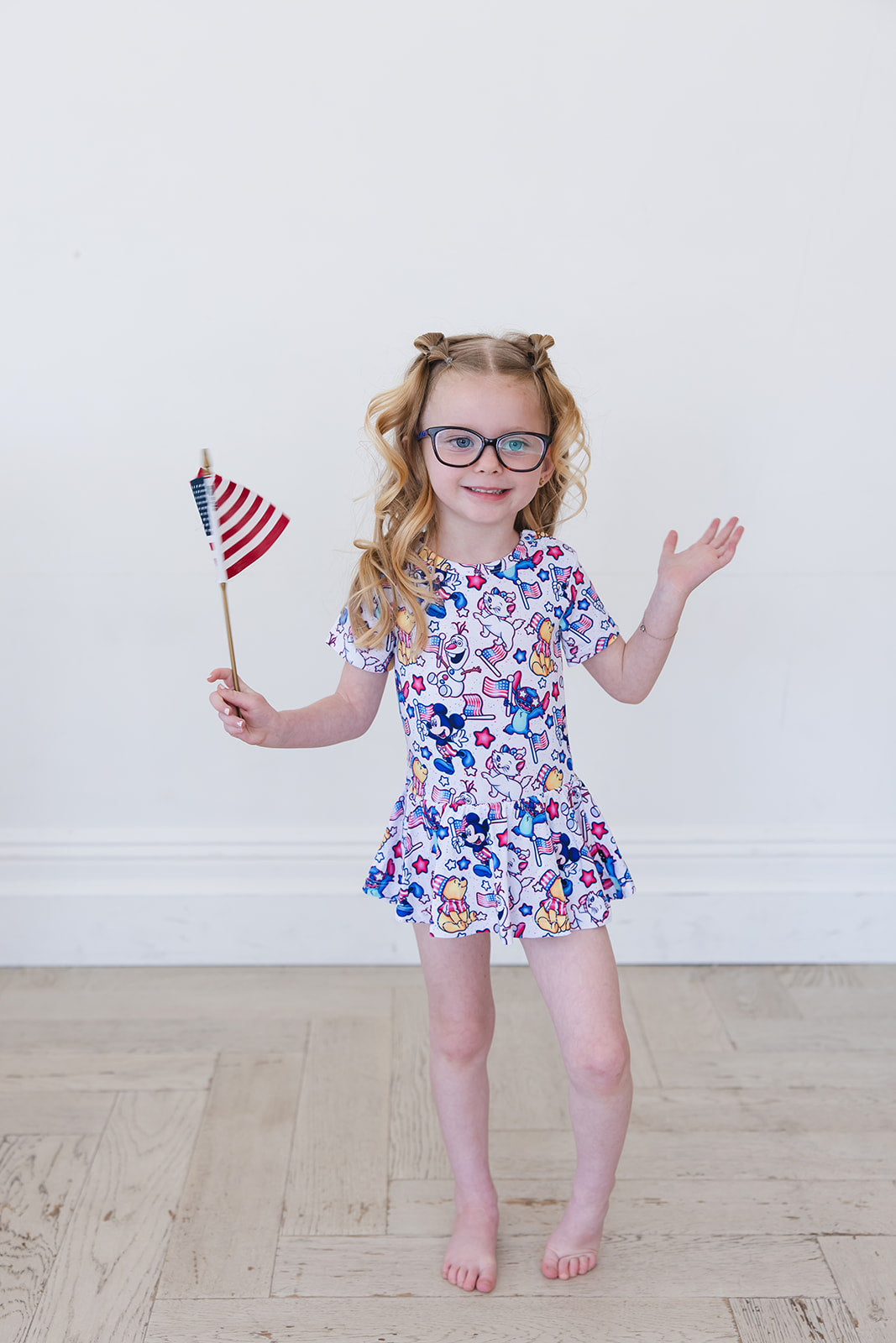 Star Spangled Squad - Bodysuit Dress