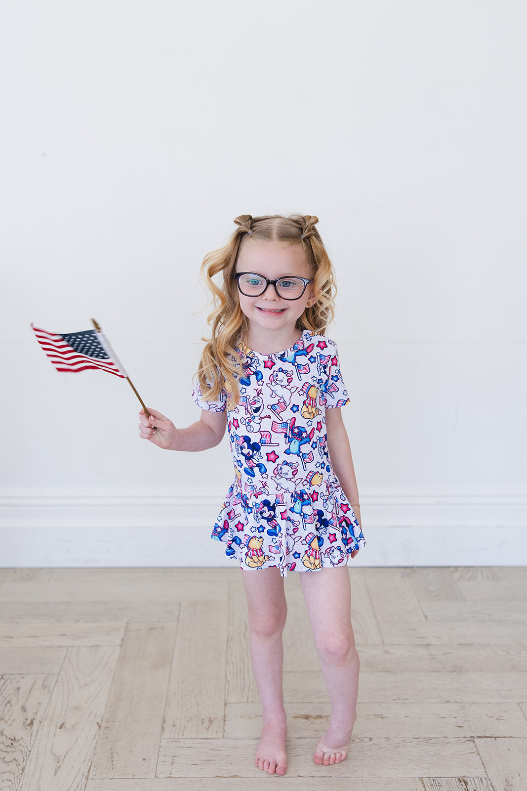 Star Spangled Squad - Bodysuit Dress
