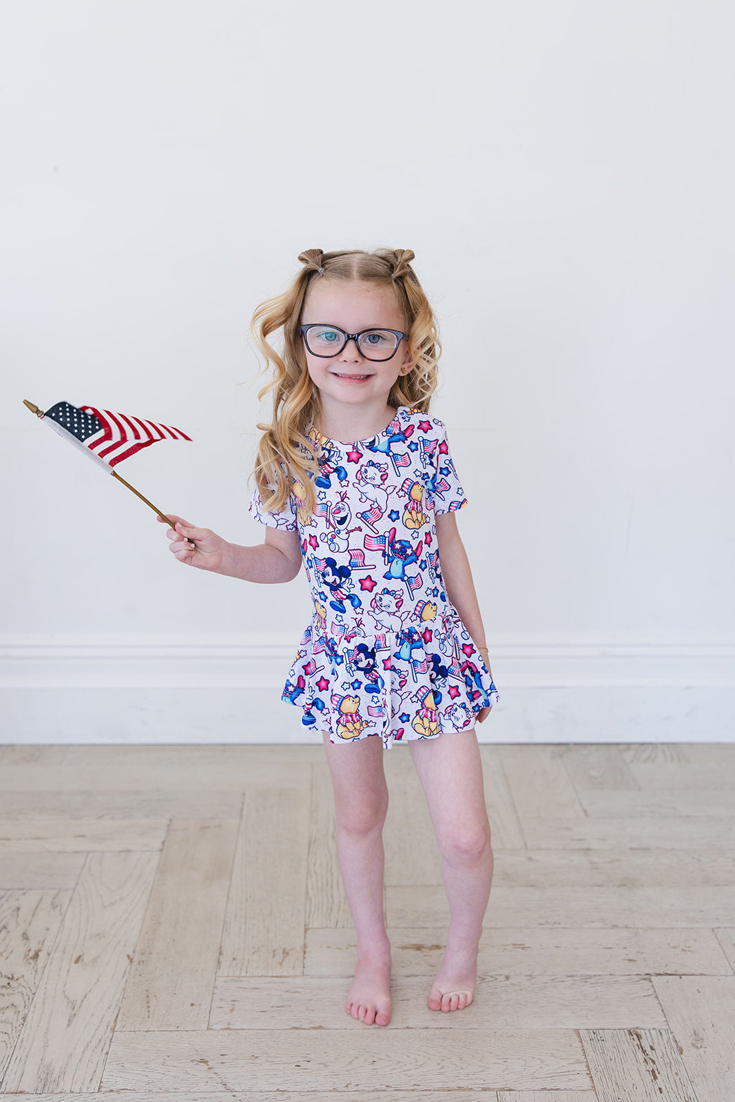 Star Spangled Squad - Bodysuit Dress