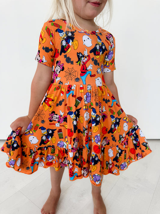 Mainstreet Halloween: Ruffle Dress