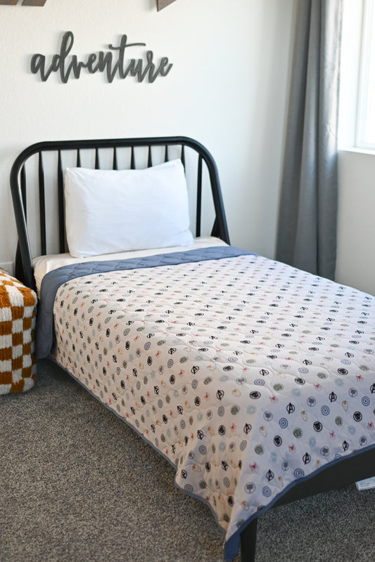 Marvel-ous Dreams: Quilt Blanket 65” x 75”