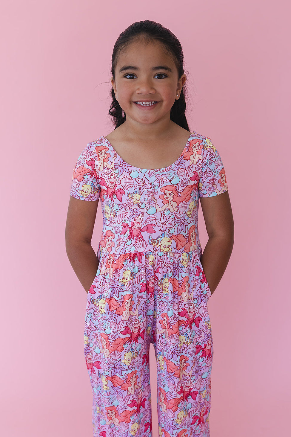 Saltwater Princess - Wide-leg Romper
