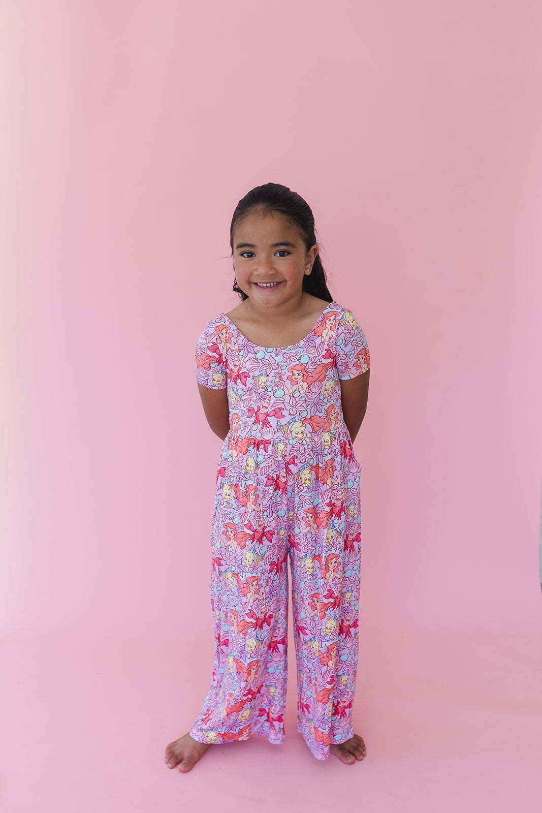 Saltwater Princess - Wide-leg Romper
