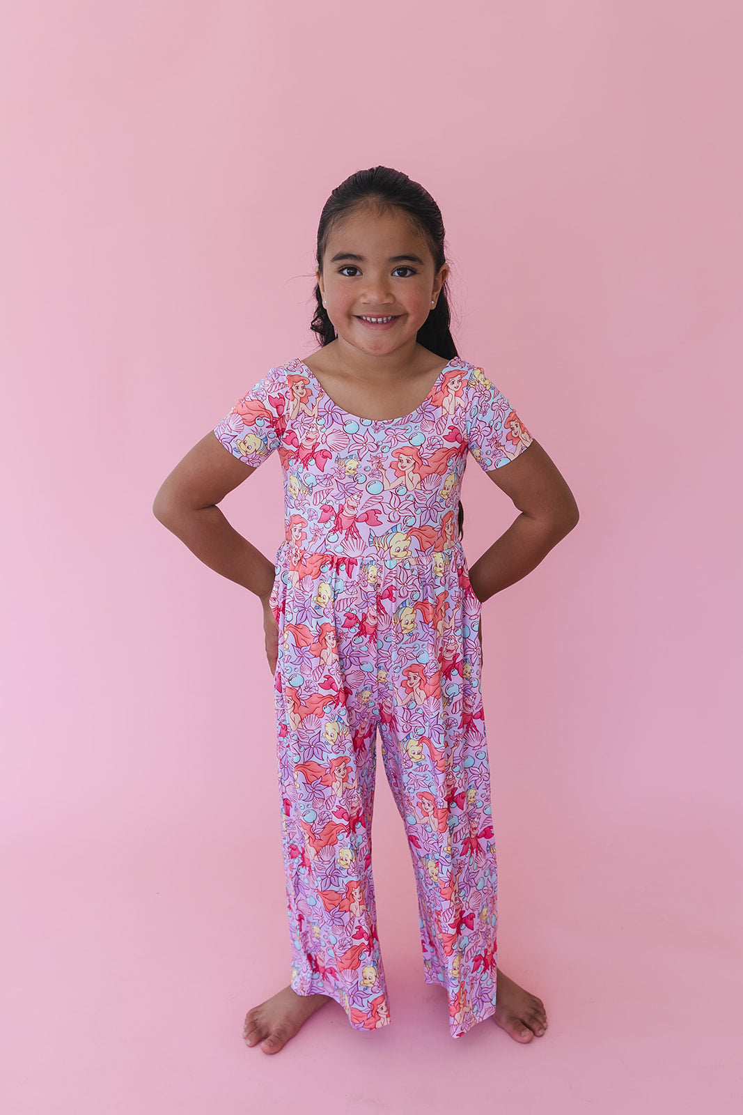Saltwater Princess - Wide-leg Romper
