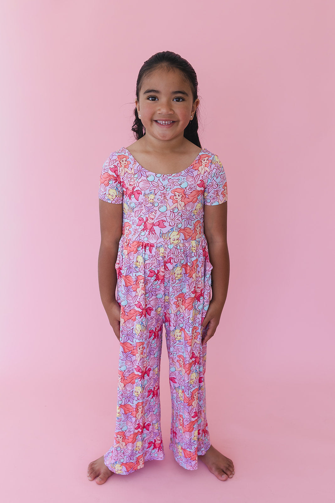 Saltwater Princess - Wide-leg Romper