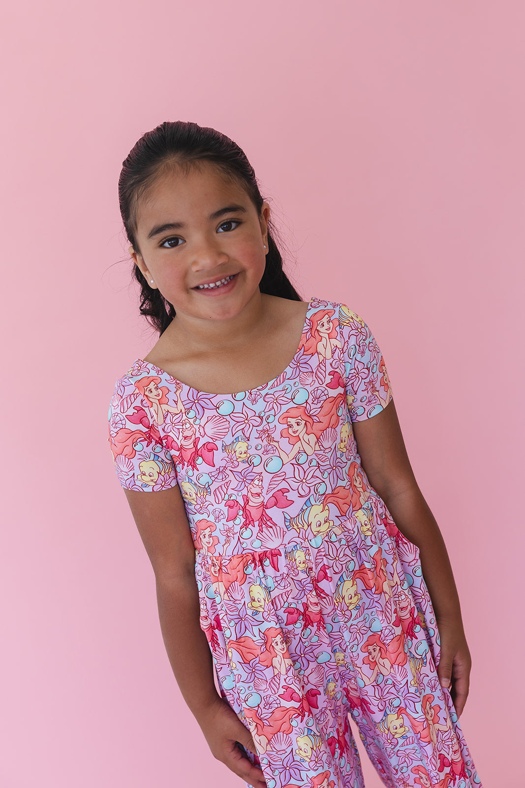 Saltwater Princess - Wide-leg Romper