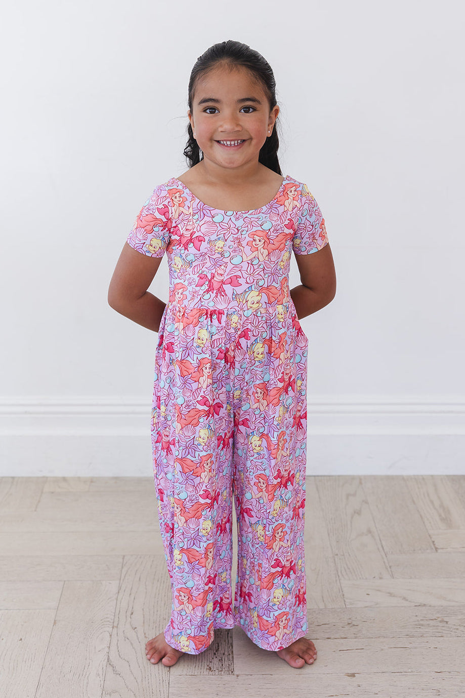 Saltwater Princess - Wide-leg Romper