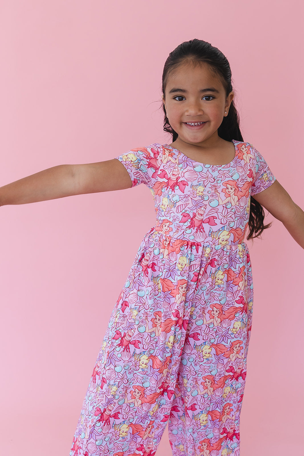 Saltwater Princess - Wide-leg Romper