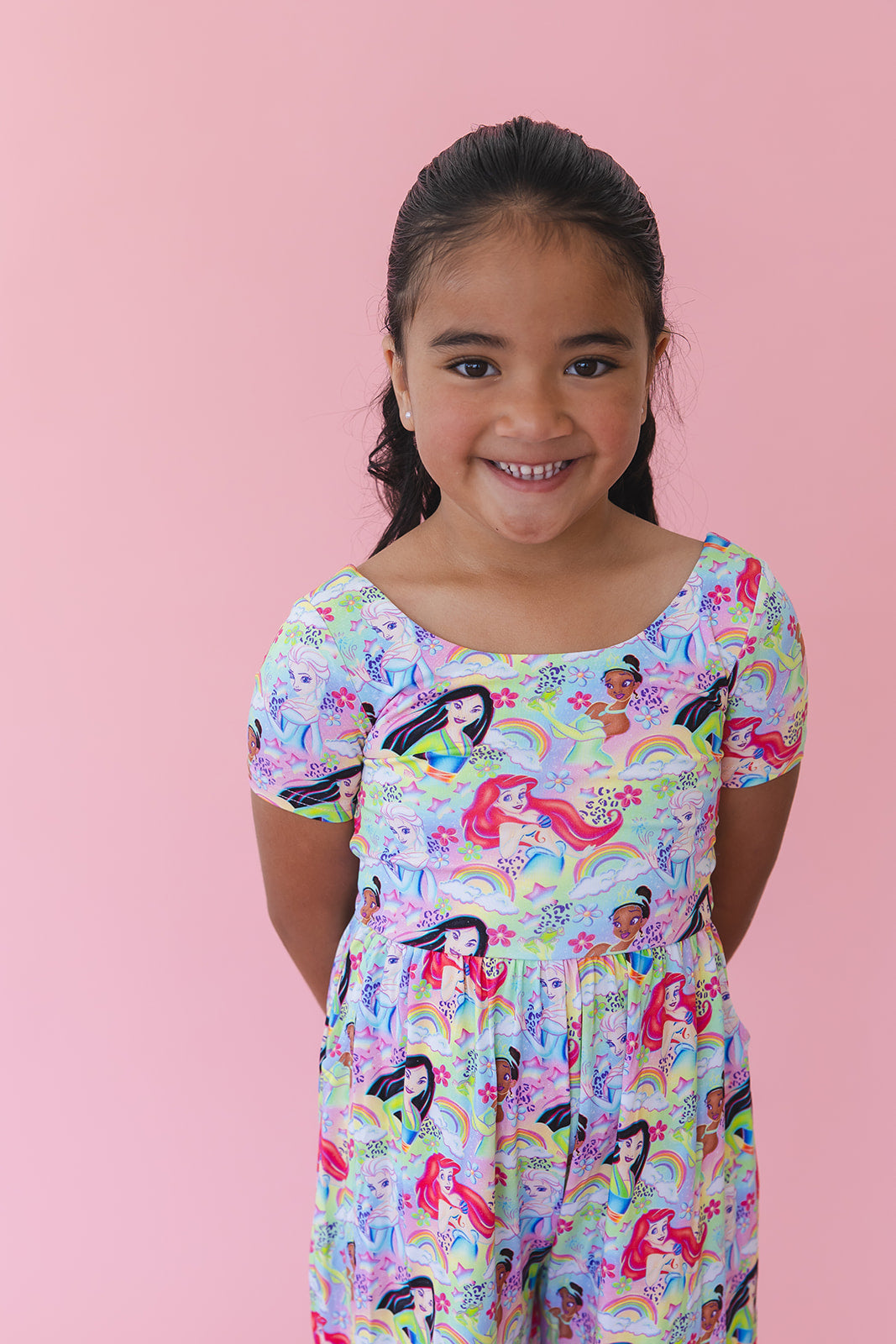 Rainbow Royal - Wide-leg Romper